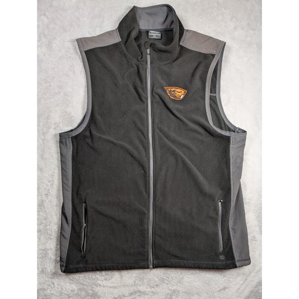 Oregon State University Beavers Mens Vest XXL Black Football College Teamwear